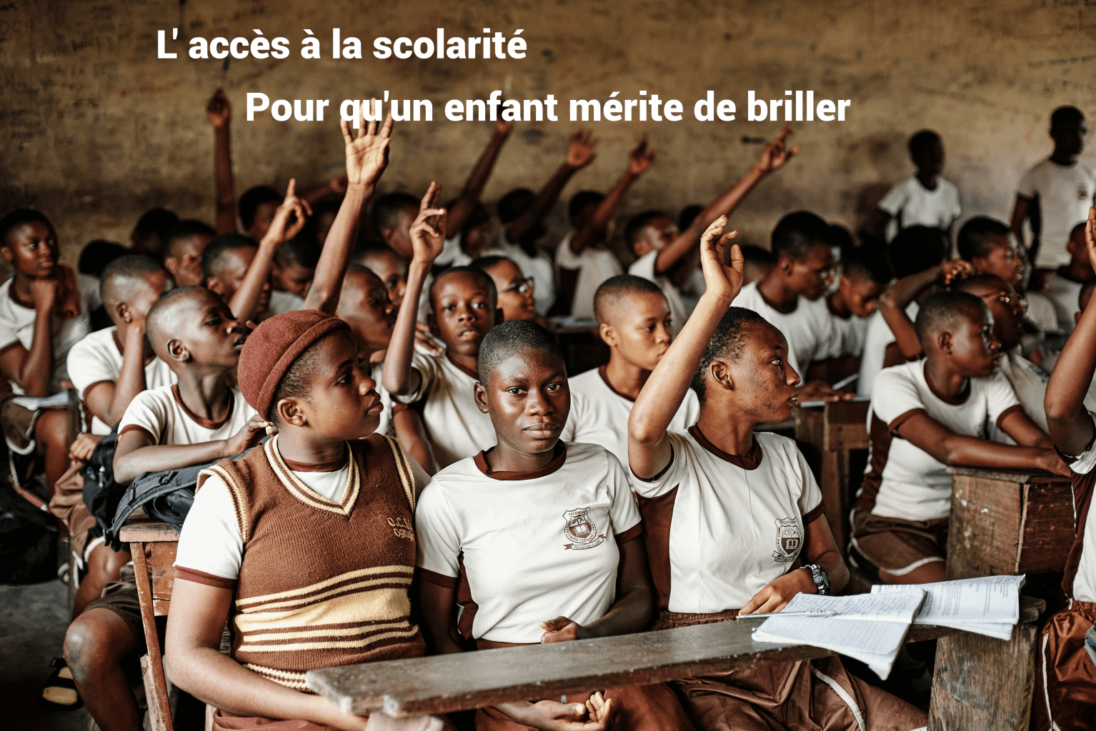 Elèves CEG Afrique