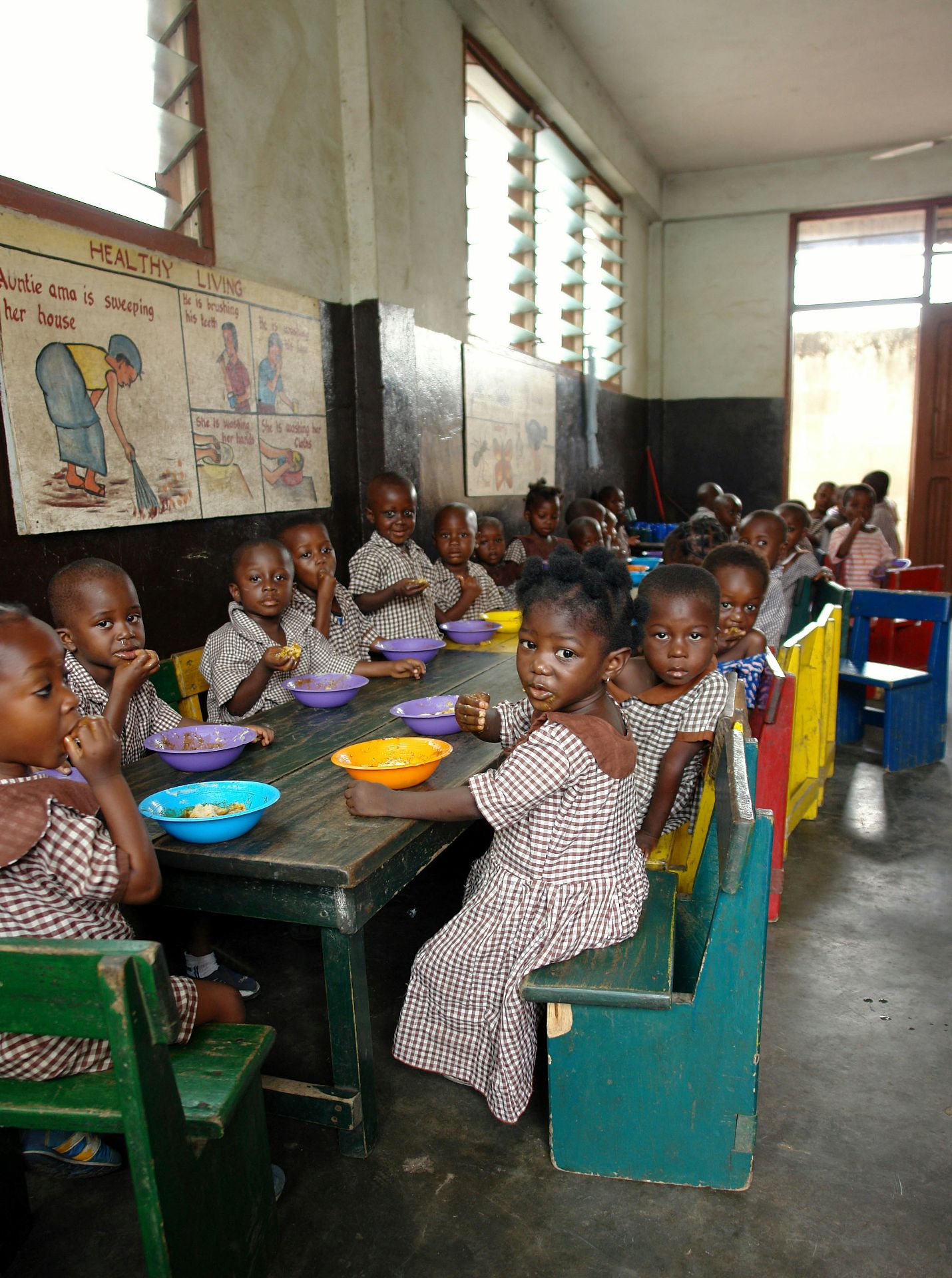 cantine enfants Afrique