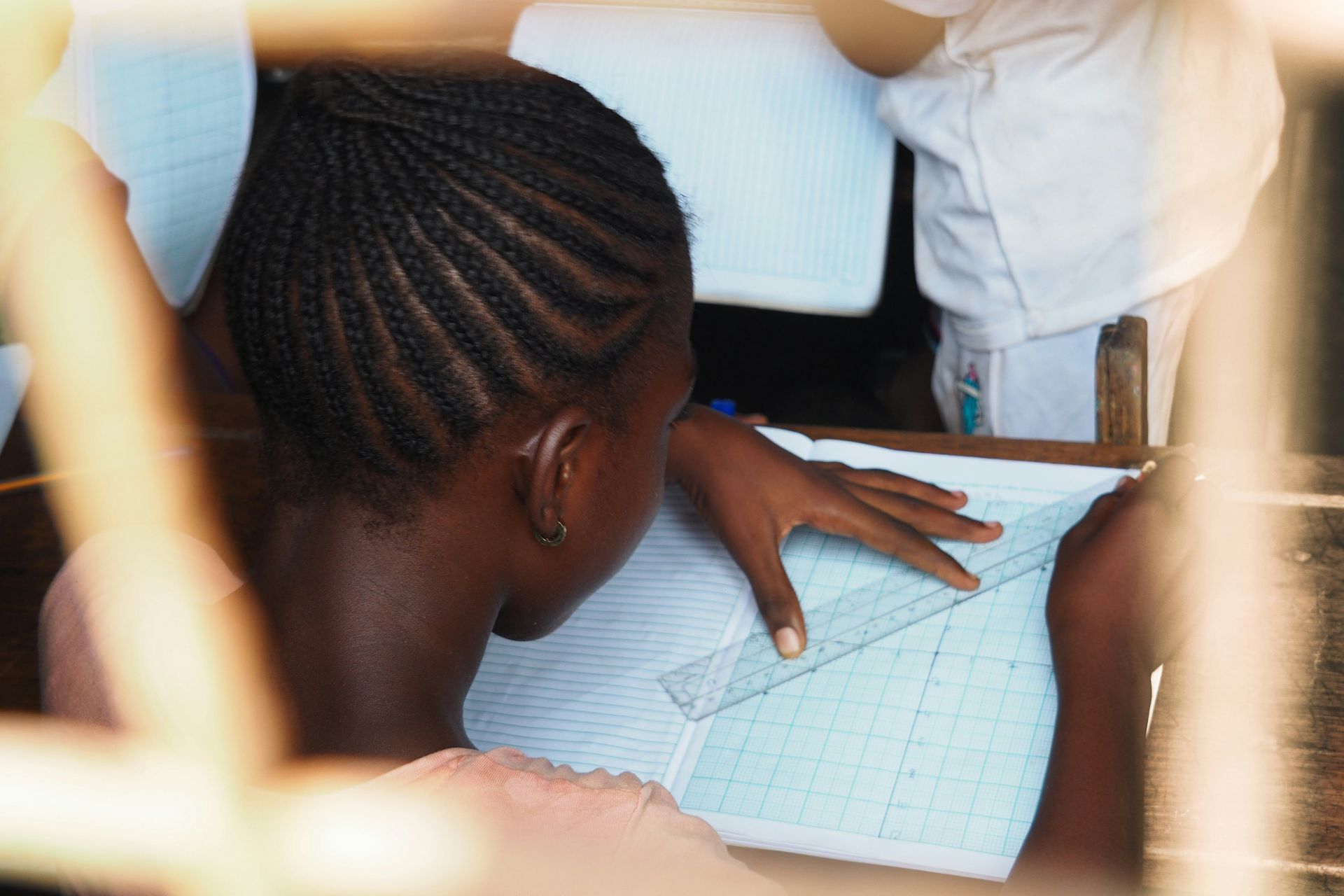 enfant africaine scolarisée
