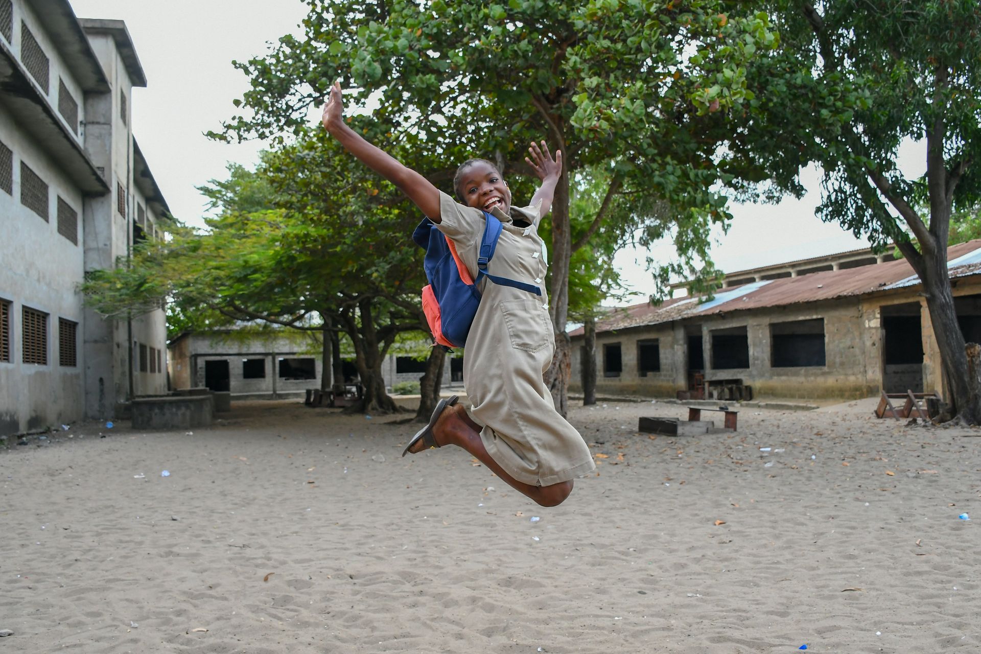 Enfant heureux Afrique