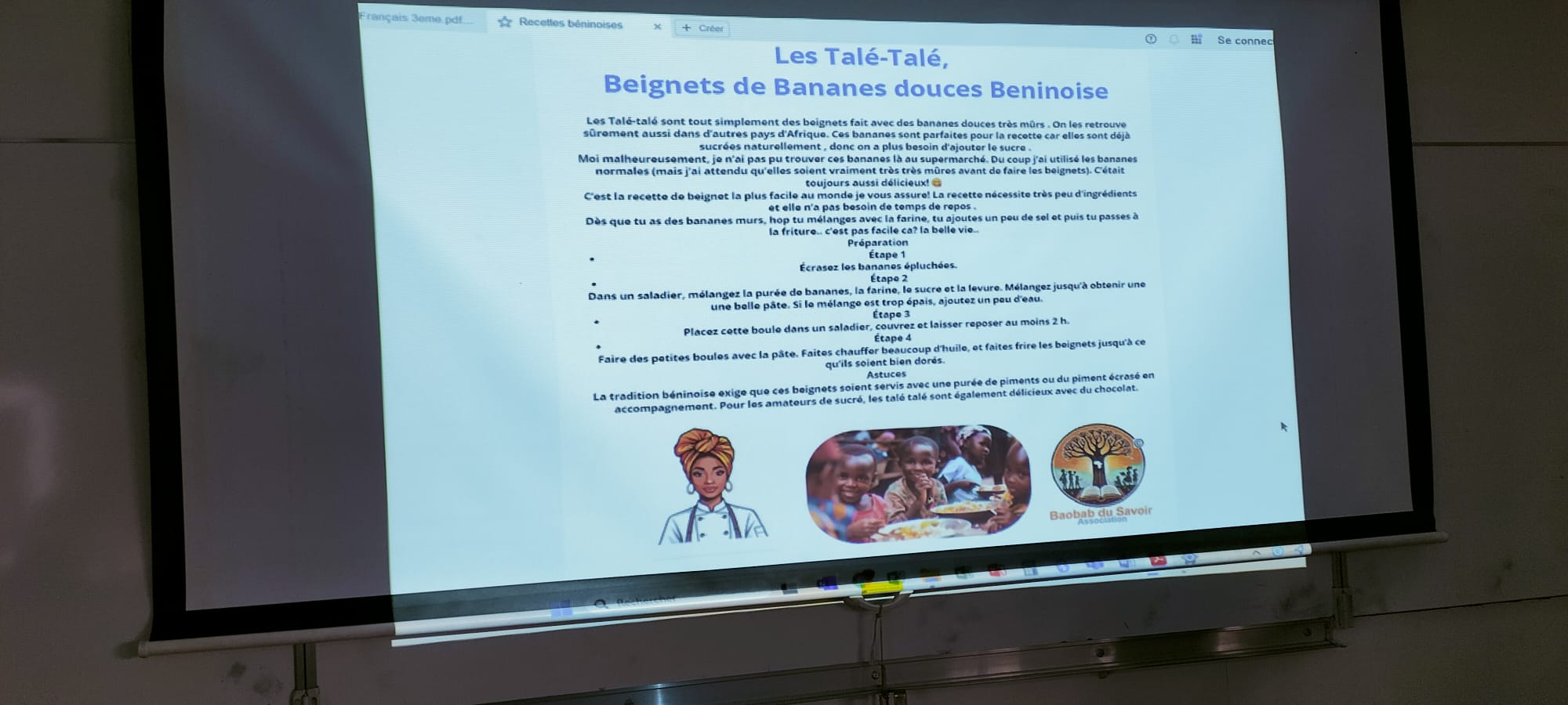 Recette dessert béninois